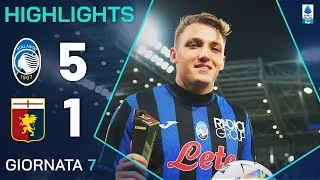 ATALANTA-GENOA 5-1 | HIGHLIGHTS | 7ª GIORNATA | SERIE A ENILIVE 2024/25