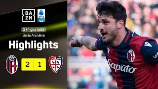ORSOLINI con la DOPPIETTA, esulta ITALIANO: Bologna-Cagliari 2-1 | Serie A Enilive | DAZN Highlights