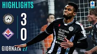 UDINESE-FIORENTINA 3-0 | HIGHLIGHTS | 27ª GIORNATA | SERIE A ENILIVE 2025/26