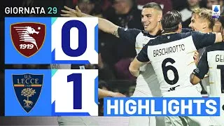SALERNITANA-LECCE 0-1 | HIGHLIGHTS | 29ª GIORNATA | SERIE A TIM 2023/24