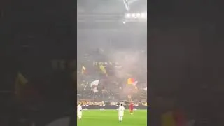 ROMA vs  Inter 10/02/2024 lo stadio olimpico una bolgia