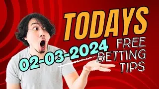 FOOTBALL PREDICTIONS TODAY 02/03/2024|SOCCER PREDICTIONS|BETTING STRATEGY#betting #1xbetmultitips