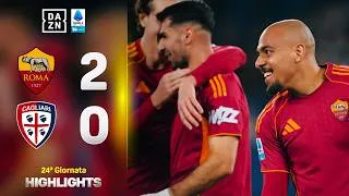 MALEN + MALEN: Roma-Cagliari 2-0 | Serie A Enilive | DAZN Highlights