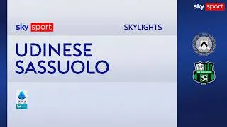 Udinese-Sassuolo: 1-2 gol e highlights | Serie A