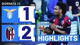 LAZIO-BOLOGNA 1-2 | HIGHLIGHTS | 25ª GIORNATA | SERIE A TIM 2023/24