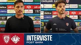 Post Gara | Pisacane e Zé Pedro dopo Cagliari-Cremonese | Serie A Enilive