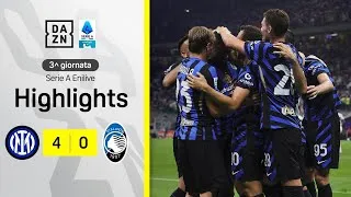 È poker INTER, Atalanta al tappeto: Inter-Atalanta 4-0 | Serie A Enilive | DAZN Highlights