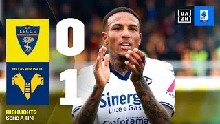 FOLORUNSHO segna ancora, BARONI sogna: Lecce-Verona 0-1 | Serie A TIM | DAZN Highlights