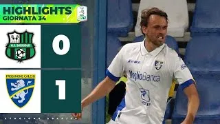 Sassuolo-Frosinone 0-1 | Il rigore di Bohinen vale l’opportunità del playout | HIGHLIGHTS Serie BKT