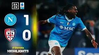 ANGUISSA all'ultimo respiro, esulta CONTE: Napoli-Cagliari 1-0 | Serie A Enilive | DAZN Highlights