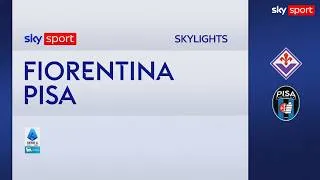 Fiorentina-Pisa 1-0: gli highlights | Serie A