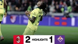 La doppietta di Leão regala la vittoria in rimonta! | AC Milan 2-1 Fiorentina | Highlights Serie A