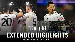 EXTENDED HIGHLIGHTS | West Ham 0-1 Fulham | 3 Premier League Wins In A Row