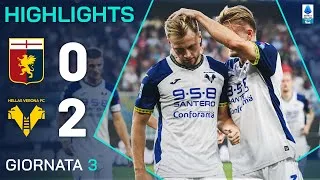 GENOA-VERONA 0-2 | HIGHLIGHTS | 3ª GIORNATA | SERIE A ENILIVE 2024/25