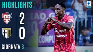 CAGLIARI-PARMA 2-0 | HIGHLIGHTS | 3ª GIORNATA | SERIE A ENILIVE 2025/26