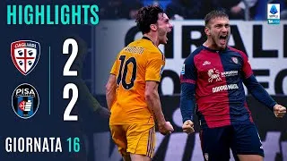 CAGLIARI-PISA 2-2 | HIGHLIGHTS | 16ª GIORNATA | SERIE A ENILIVE 2025/26