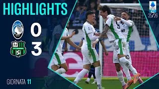 Atalanta Sassuolo | 0-3 | Gli Highlights | Lega Serie A 2025 | sassuolo atalanta