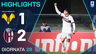 VERONA-BOLOGNA 1-2 | HIGHLIGHTS | 28ª GIORNATA | SERIE A ENILIVE 2024/25