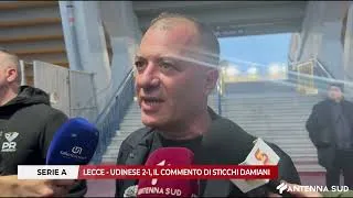 08 FEBBRAIO 2026 - SERIE A: LECCE - UDINESE 2-1, IL COMMENTO DI STICCHI DAMIANI