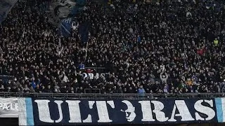 CURVA B NAPOLI in casa contro Verona [04/02/2024] , Serie A