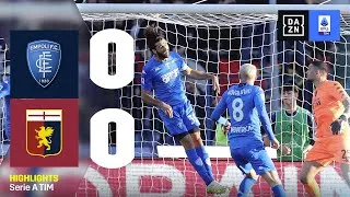 LUPERTO salva sulla linea: Empoli-Genoa 0-0 | Serie A TIM | DAZN Highlights