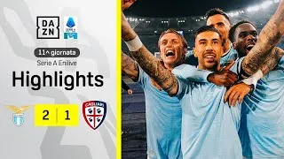 ZACCAGNI entra e la decide dal dischetto: Lazio-Cagliari 2-1 | Serie A Enilive | DAZN Highlights