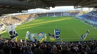 Serie B 2025-26, Frosinone - Padova 2-0, 05-04-2026, CORO Un giorno all'improvviso