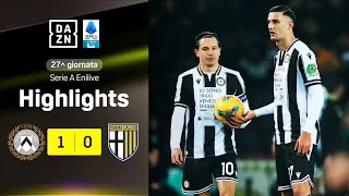 LUCCA consegna il pallone a THAUVIN, rigore decisivo: Udinese-Parma 1-0 | Serie A Enilive | DAZN