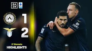 FRATTESI e GUDMUNDSSON fanno VOLARE GATTUSO: Udinese-Lazio 1-2 | Serie A Enilive | DAZN Highlights