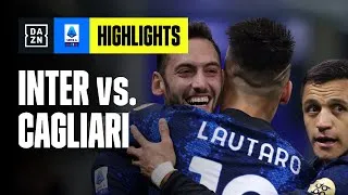 Lautaro, Calha e Sanchez: che poker! Inter-Cagliari 4-0 | Serie A TIM | DAZN Highlights