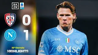 MCTOMINAY FLASH mette PRESSIONE alla vetta: Cagliari-Napoli 0-1 | Serie A Enilive | DAZN Highlights