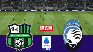 🔴 In Diretta : Sassuolo vs Atalanta | Serie A 2025/26 | Streaming completo della partita