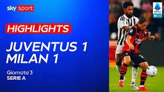 Juventus-Milan 1-1: gol e highlights | Serie A