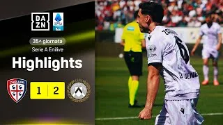 ZARRAGA+KRISTENSEN, Runjaic trova 3 punti: Cagliari-Udinese 1-2 | Serie A Enilive | DAZN Highlights