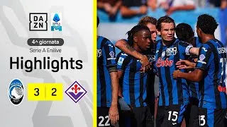 LOOKMAN SUPER, RETEGUI-CDK per vincere: Atalanta-Fiorentina 3-2 | Serie A Enilive | DAZN Highlights