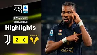 THURAM+KOOPMEINERS, esulta THIAGO MOTTA: Juventus-Verona 2-0 | Serie A Enilive | DAZN Highlights