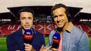 Announcing Live from Wrexham with Rob and Ryan | Wrexham vs Swansea