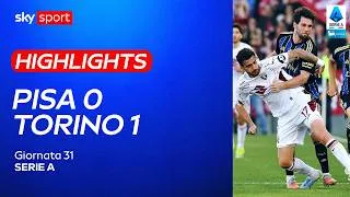 Pisa-Torino 0-1: gol e highlights | Serie A