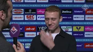 Le parole di Pietro Comuzzo al termine di Hellas Verona vs Fiorentina