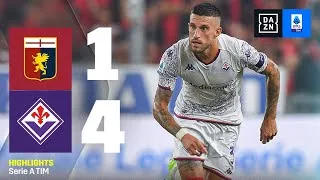 Fiorentina SHOW al Ferraris: Genoa-Fiorentina 1-4 | Serie A TIM | DAZN Highlights