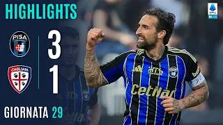 PISA-CAGLIARI 3-1 | HIGHLIGHTS | 29ª GIORNATA | SERIE A ENILIVE 2025/26