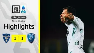 PIEROTTI risponde a PELLEGRI (alla GYOKERES): Lecce-Empoli 1-1 | Serie A Enilive | DAZN Highlights
