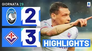 ATALANTA-FIORENTINA 2-3 | HIGHLIGHTS | RECUPERO 29ª GIORNATA | SERIE A TIM 2023/24