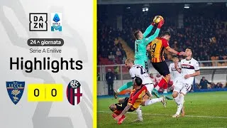 Gol annullato a DALLINGA, muro SKORUPSKI: Lecce-Bologna 0-0 | Serie A Enilive | DAZN