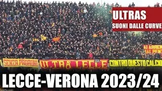 🟡🔴Lecce-Hellas Verona, Serie A [10/03/2024] VIDEOTIFO CURVA NORD LECCE (2 parte)
