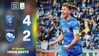 POKER dell'EMPOLI, CROLLANO i DELFINI: Empoli-Pescara 4-2 | Serie BKT | DAZN Highlights