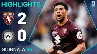 TORINO-UDINESE 2-0 | HIGHLIGHTS | 33ª GIORNATA | SERIE A ENILIVE 2024/25