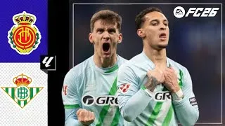 RCD Mallorca vs Real Betis | LaLiga EA SPORTS 25/26 Momenti salienti della partita