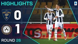 LECCE-UDINESE 0-1 | HIGHLIGHTS | Lucca Scores Winner After Penalty Drama | Serie A 2024/25