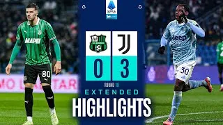 MAXI SINTESI SASSUOLO-JUVENTUS 0-3 | EXTENDED HIGHLIGHTS | SERIE A ENILIVE 2025/26